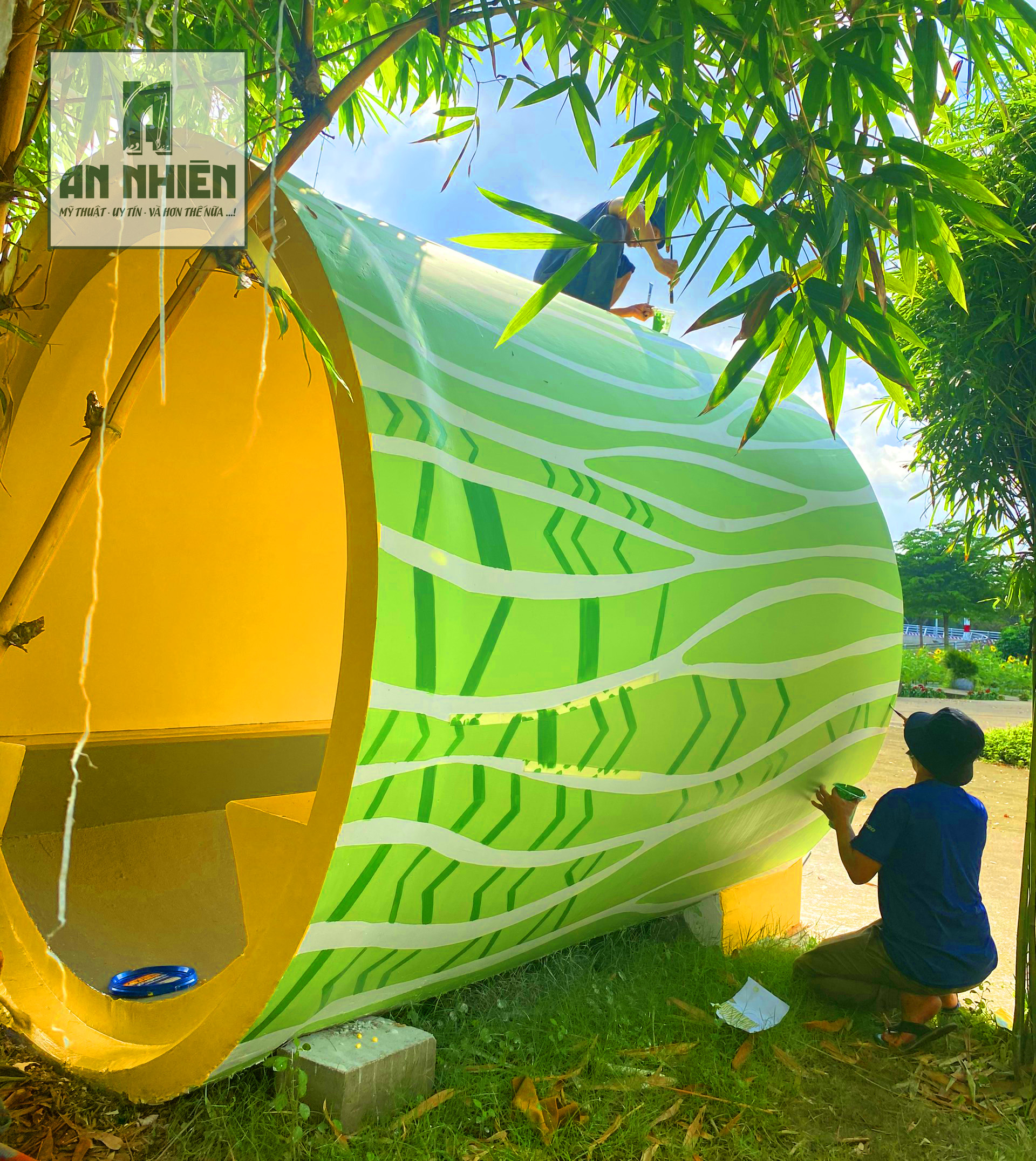 Chuyên vẽ tranh tường nghệ thuật 3D đa phong cách tại Hồ Tràm