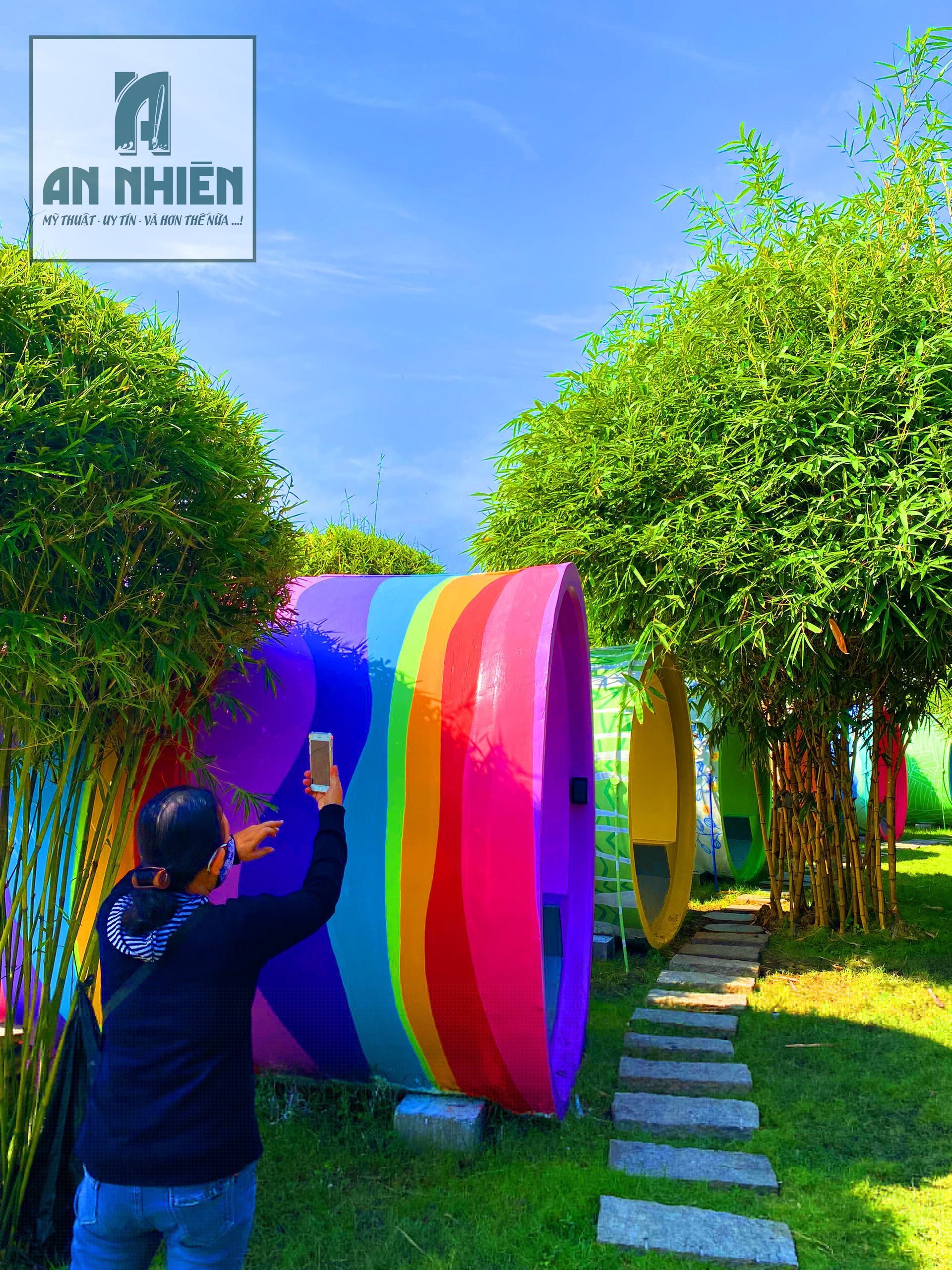 Chuyên vẽ tranh tường nghệ thuật 3D đa phong cách tại Hồ Tràm