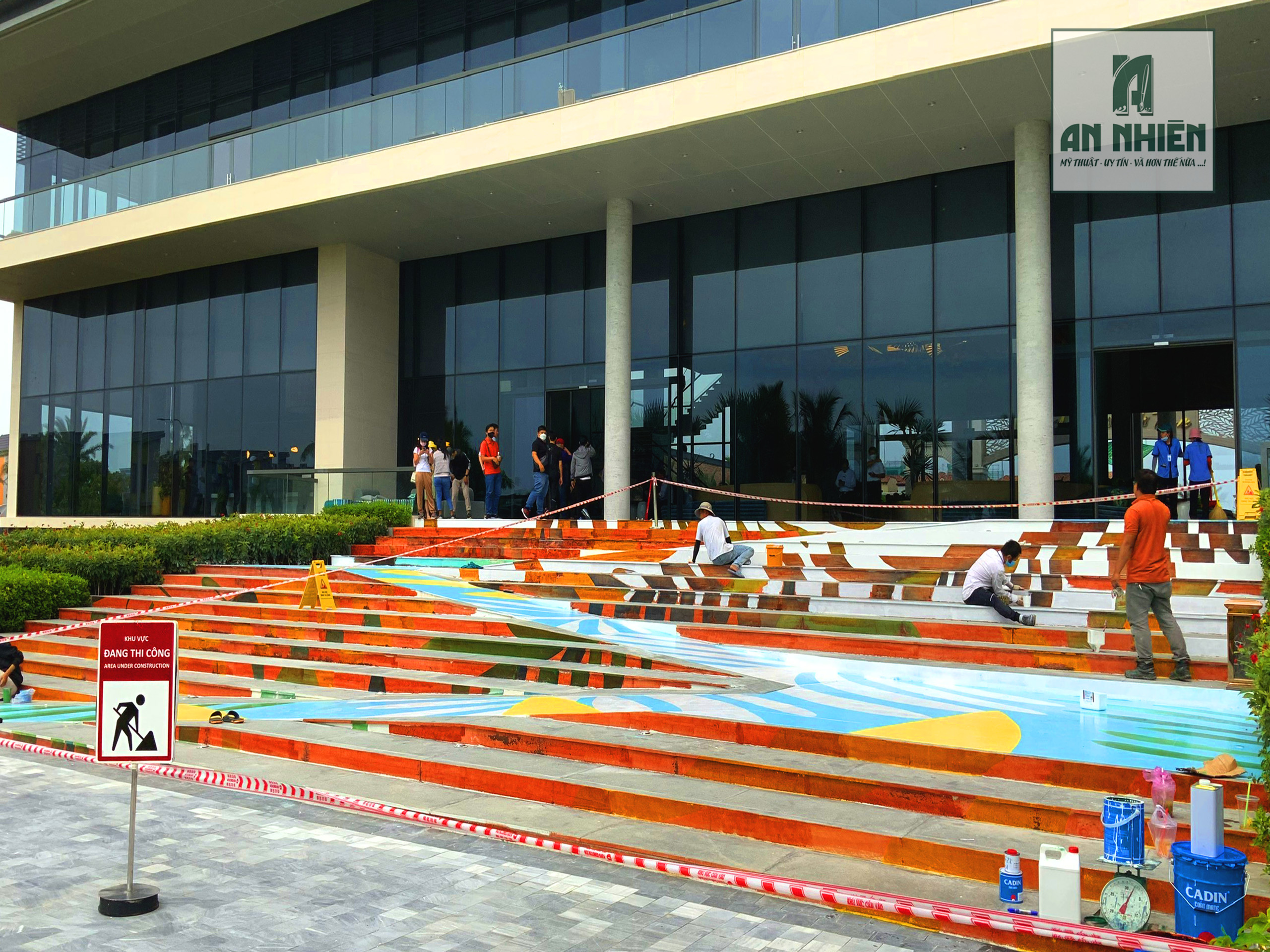 Chuyên vẽ tranh tường nghệ thuật 3D đa phong cách tại Hồ Tràm