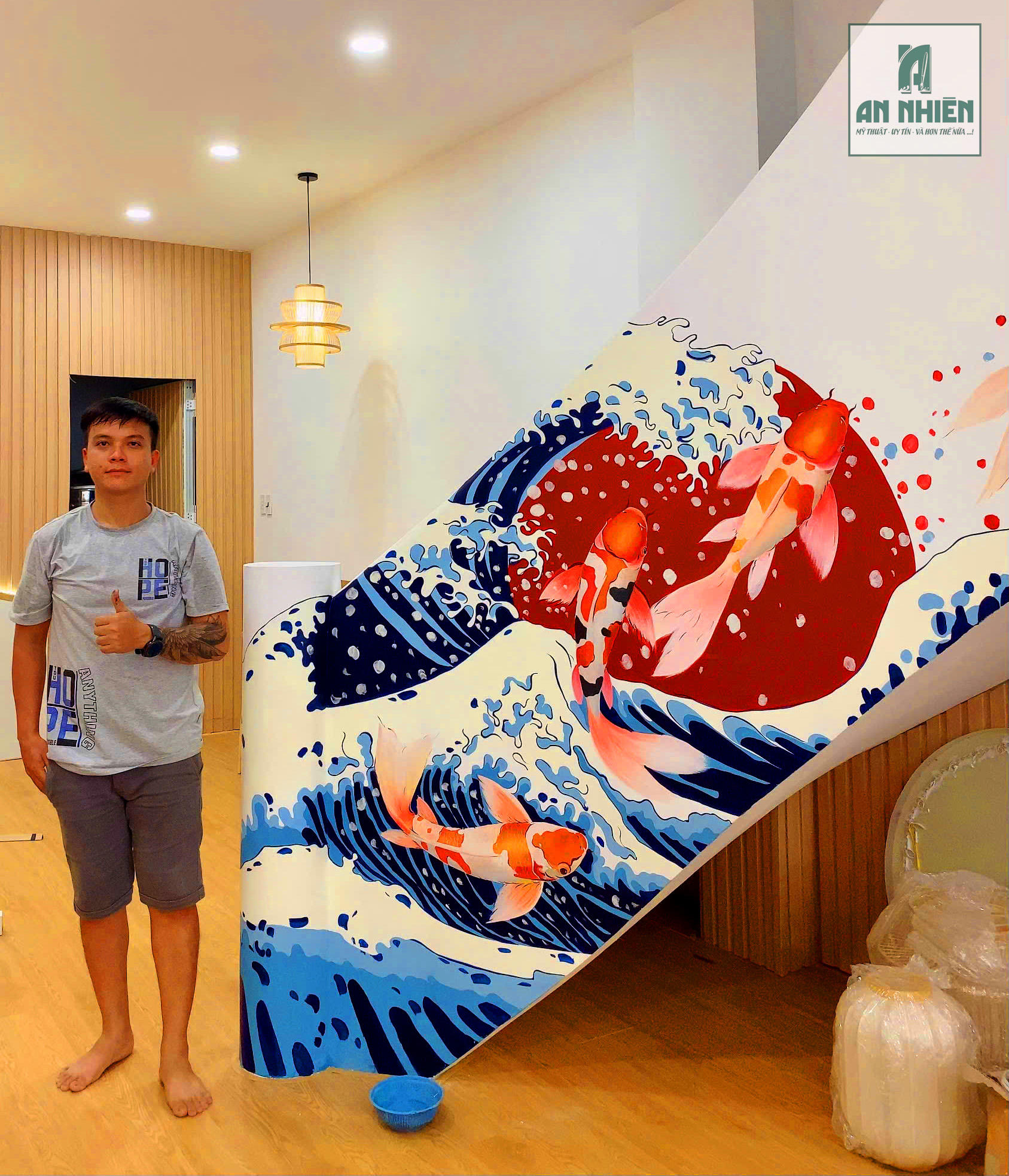 Dịch vụ vẽ tranh tường giá cạnh tranh nhất tại Long An