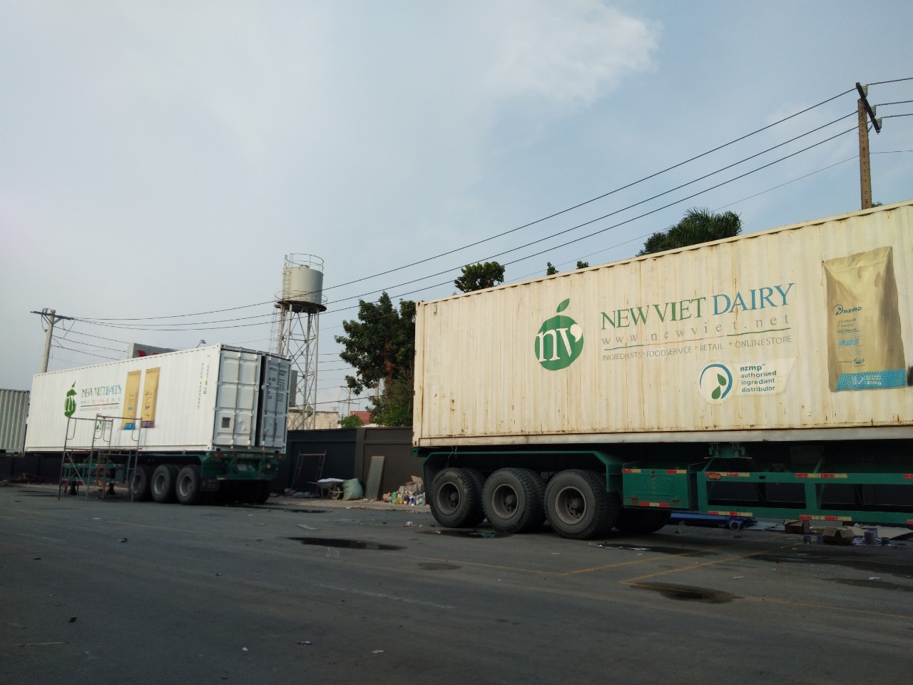 Tân cảng -Công ty Sữa New Việt Dairy