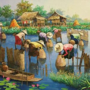 Tranh sơn thủy cổ điển - hiện đại