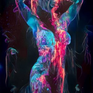 Tranh phát sáng, Galaxy cực ấn tượng cho không gian mở