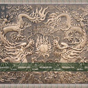 Đắp nổi phù điêu - xi măng