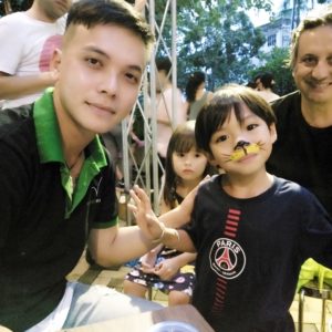 Vẽ Body Art cho các Event trong năm